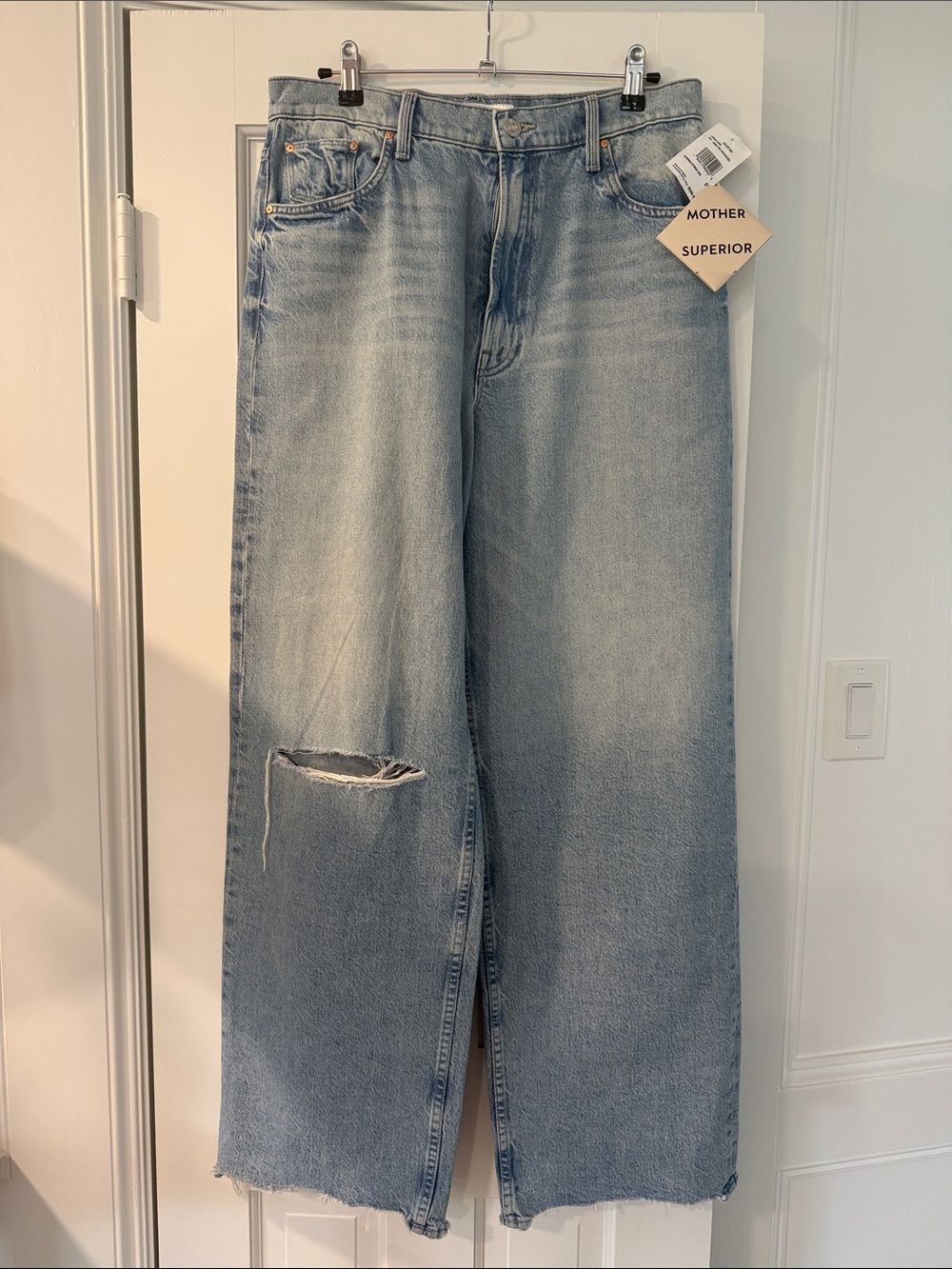 Mother Superior wide leg jeans
